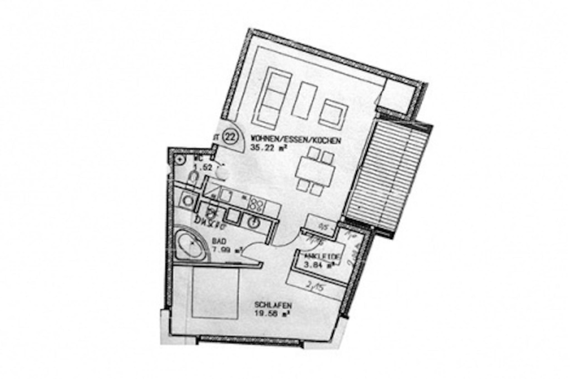 1-Zimmer-Wohnung Mitte Gartenstraße - Bild 10