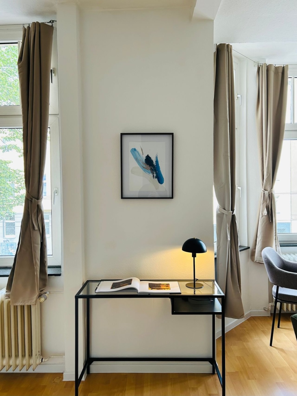 Vollmöbliertes Appartement mit EBK am Volksgarten – 40227 Düsseldorf Oberbilk – Vorschaubild 6