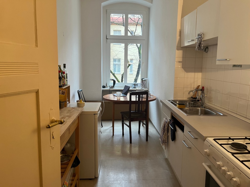 Einzimmerwohnung Neukölln, mit Balkon, möbliert, eineinhalb Monate, August und September, Einzug zum 15.8., felxibel – Nogatstraße, 12051 Berlin Neukölln – Vorschaubild 6