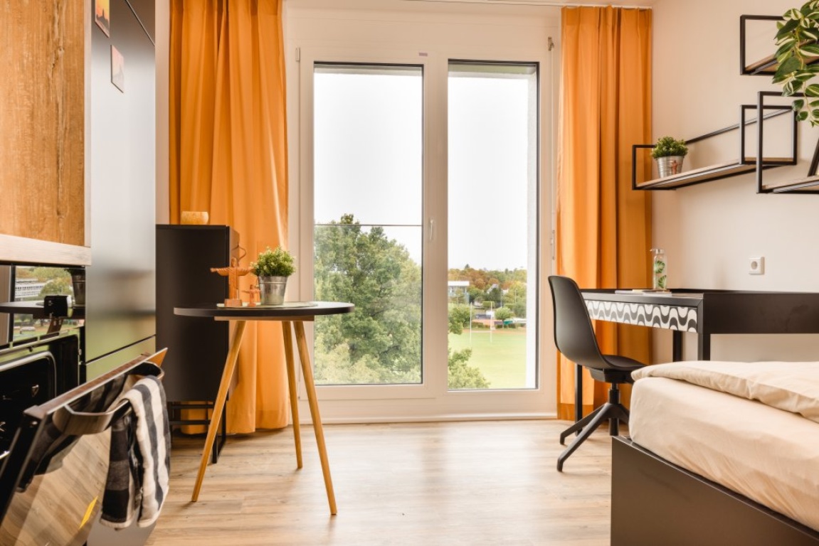 URBAN LIVING SÜDTOR ROSTOCK - VOLLMÖBLIERTE APARTMENTS – Erich-Schlesinger-Straße 32, 18059 Rostock Südstadt – Vorschaubild 3