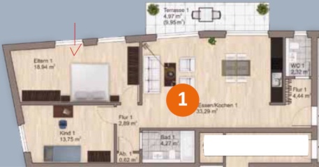 Ad image: Berufstätigen-WG, Mitbewohner gesucht (ab 01.03.2026)