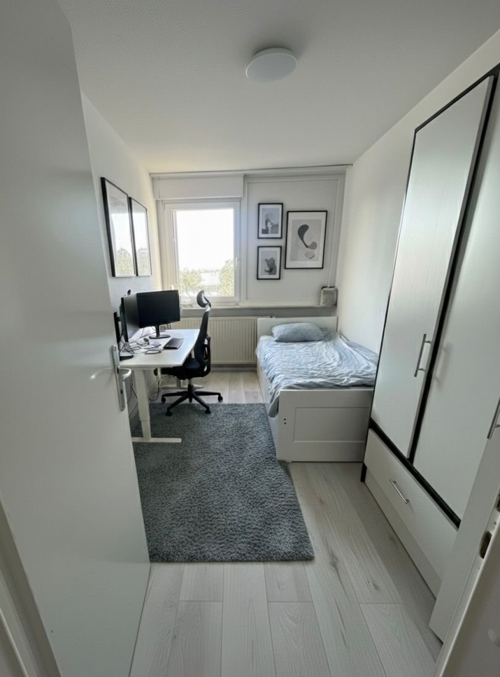 Voll möblierte 3‐Zimmer‐Wohnung zur Zwischenmiete – 67069 Ludwigshafen am Rhein Edigheim – Vorschaubild 6