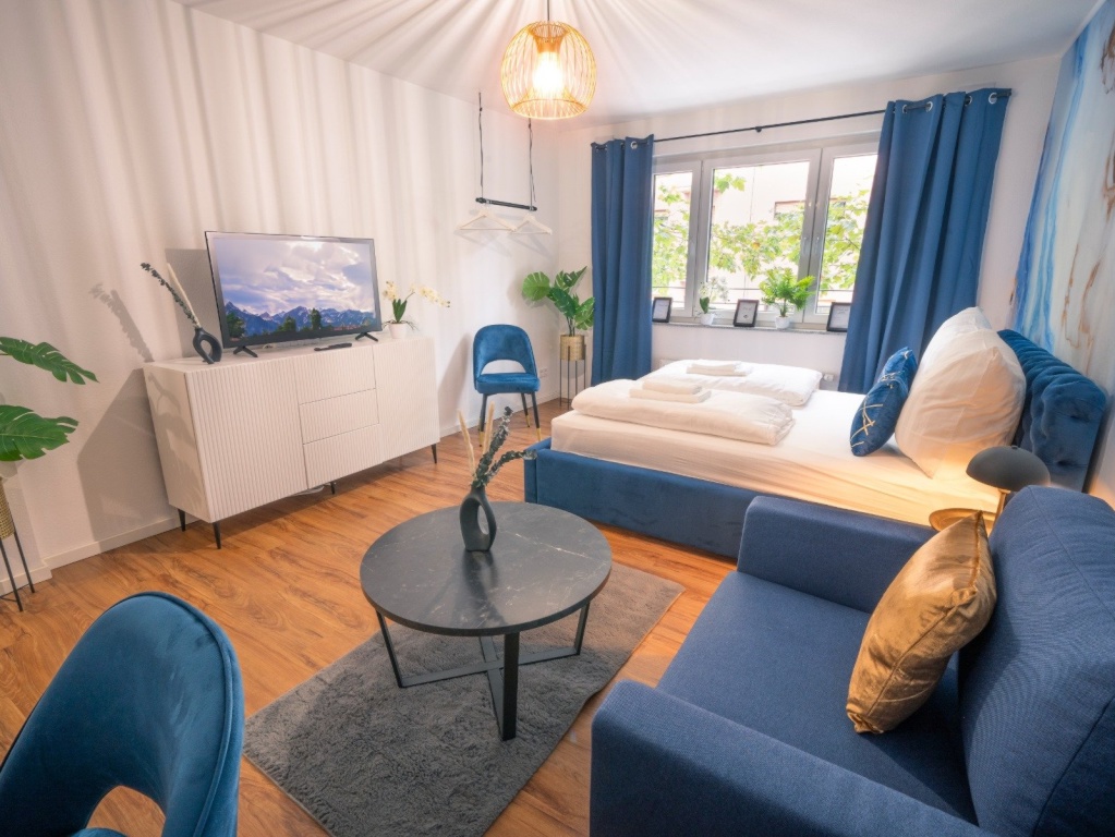 Modernes City-Studio am Hbf | Home-Office 💻 | All-Inclusive – 68165 Mannheim Schwetzingerstadt – Vorschaubild 4