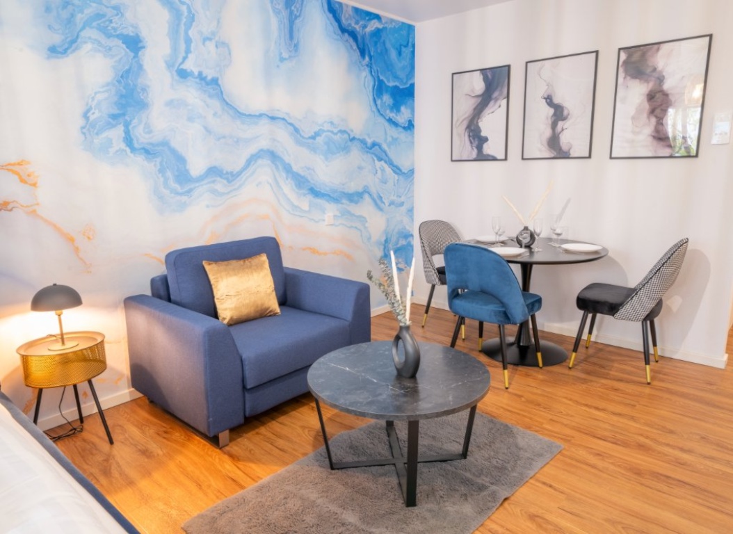 Modernes City-Studio am Hbf | Home-Office 💻 | All-Inclusive – 68165 Mannheim Schwetzingerstadt – Vorschaubild 3