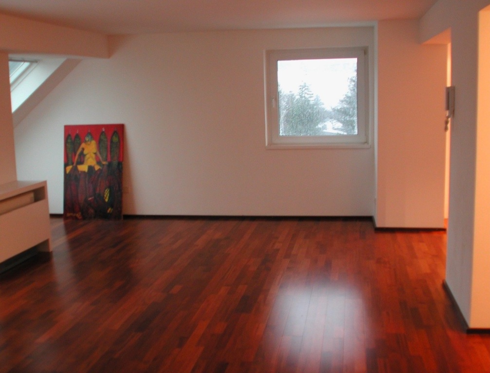 Flat Elberfeld Egenstrasse - Andere Seite Wohnraum,Küche rechts, links Wintergarten Ecke