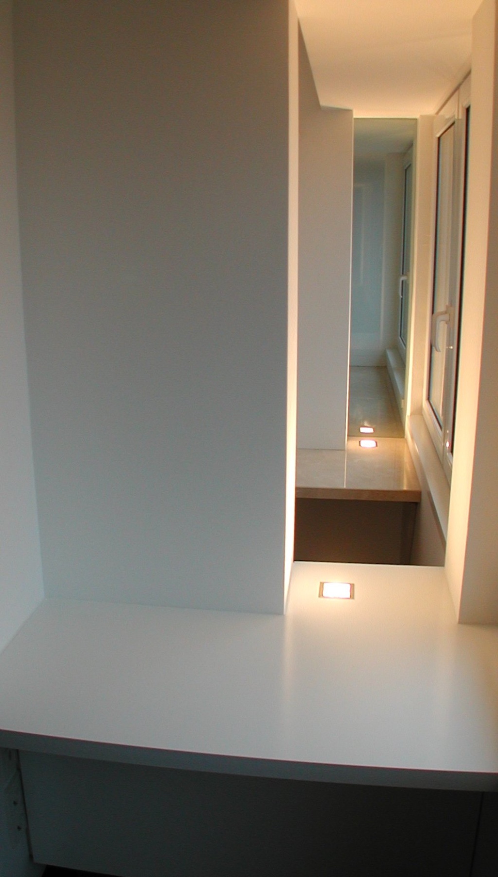 Flat Elberfeld Egenstrasse - Schlafzimmer Schreibecke, Blick Rg Schminktisch Ankleide