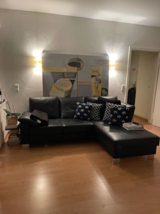 Anzeigenbild: Helle, möblierte 2-Zimmer-Wohnung mit Balkon in Stuttgart-West – sofort bezugsfrei