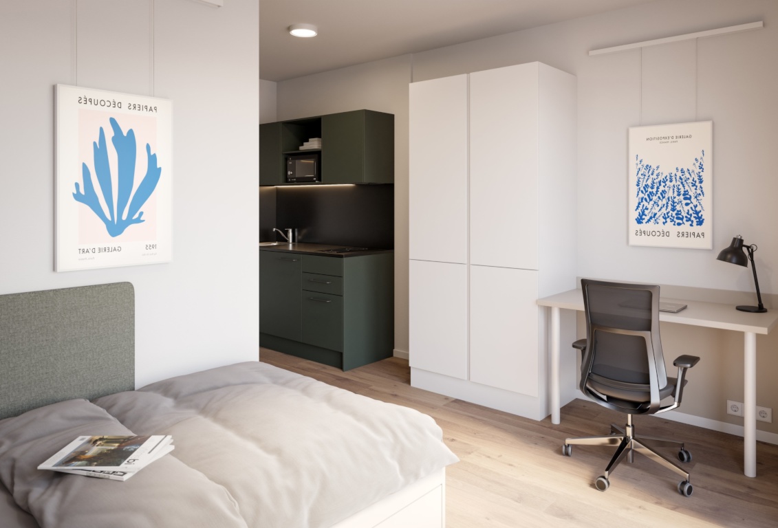 THE FIZZ Berlin Friedrichshain - **BRAND NEW* Fully Furnished Single Apartments for Students