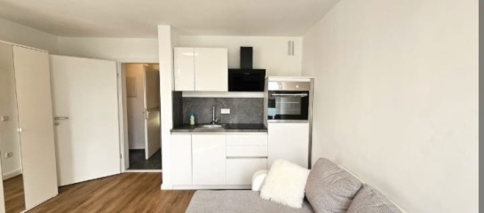 Ad image: Modern studio with balcony 2 guests, studio, 2beds, 1bath