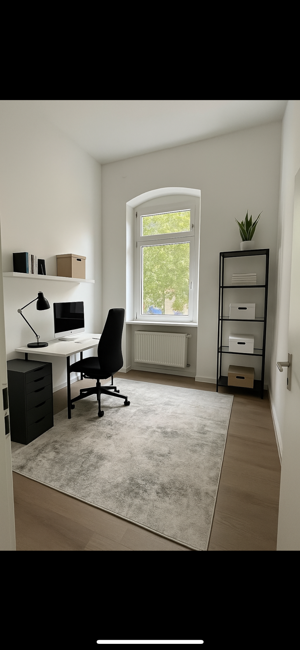 Neu möbliertes Zimmer mit eigenem WC und eigener Dusche und eigene kleine Kochgelegenheit