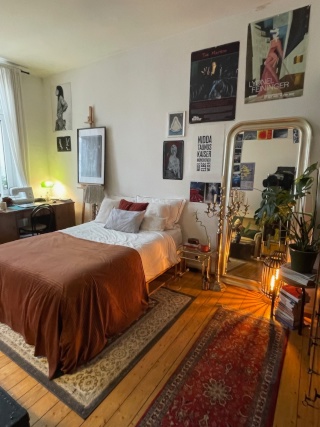 Vollmöbiliertes WG Zimmer Zwischenmiete FFM Innenstadt April