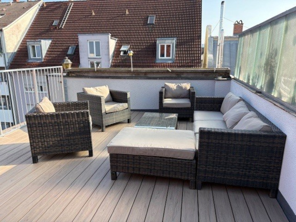 WG-Zimmer Oberhausen Lindenstr. - Dachterrasse
