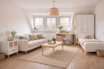 Anzeigenbild: Schönes, helles Zimmer in toller 5er-WG - zentrale Lage, 3 Min. zum ÖPVN