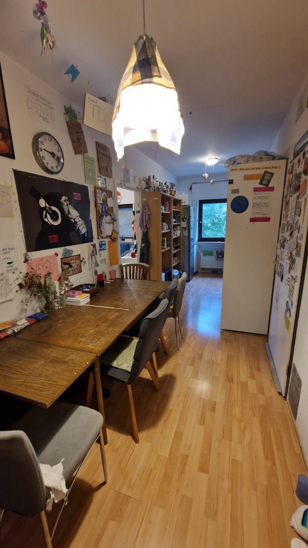 WG-Zimmer Aaseestadt Osterstraße 87 - Unser WKF😎 (Wohnküchenflur)
