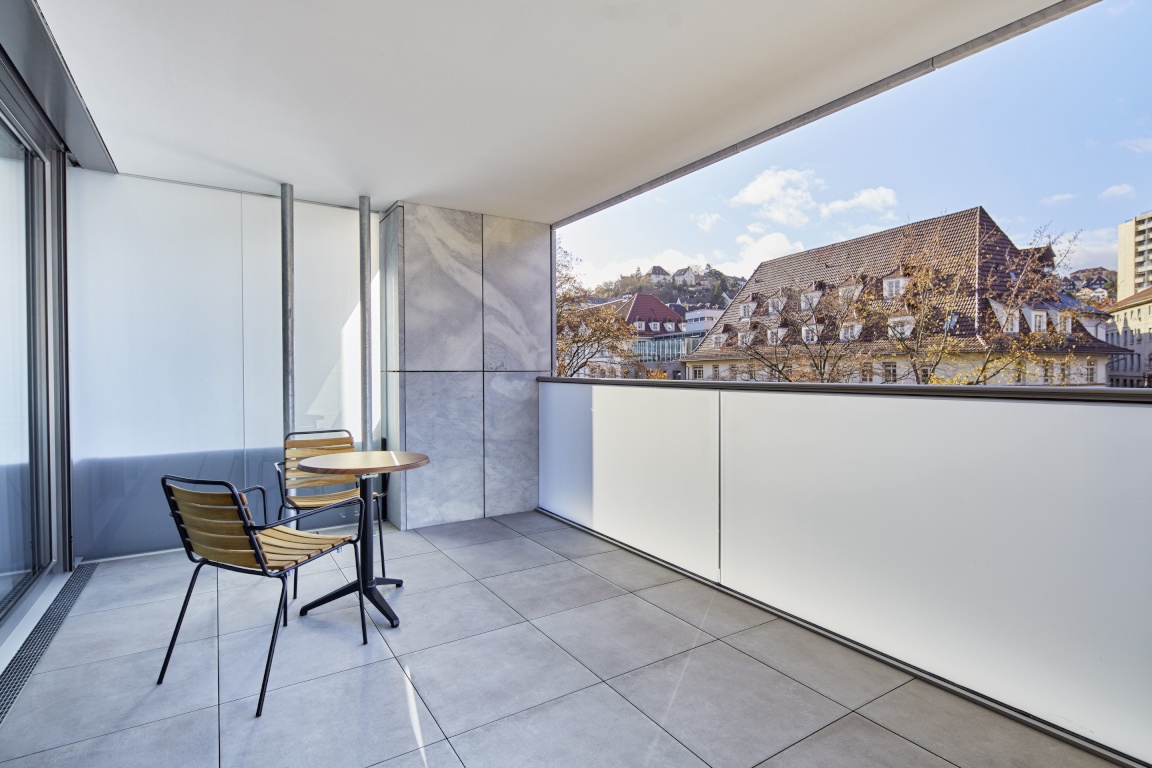 Wunderschönes voll möbliertes 1-Zimmer-Apartment Basic in Stuttgart - ab 6 Monaten Mindestmietdauer – Tunzhoferstr 9-13, 70191 Stuttgart Nord – Vorschaubild 5