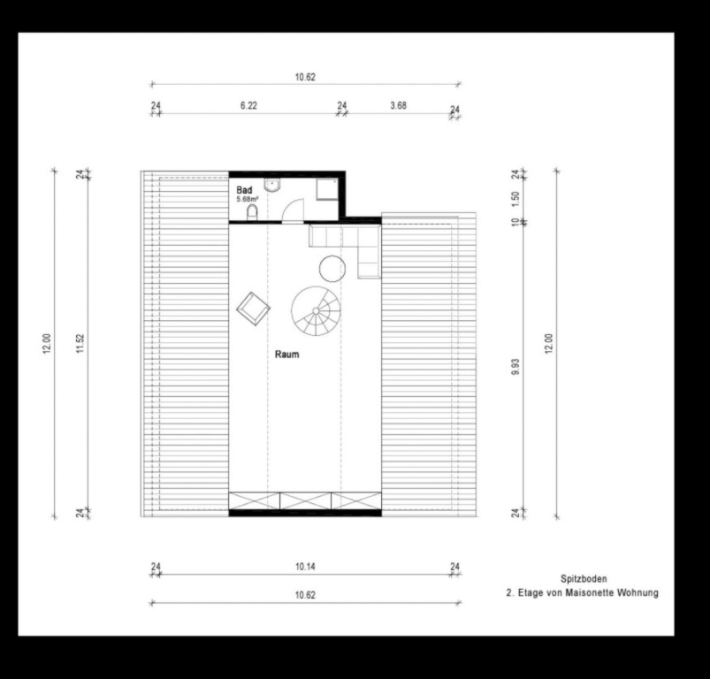Helle & komplett möblierte Maisonette-Wohnung – Zentrale Toplage (01.03.2026 bis 01.09.2026) – Gartenstraße, 74076 Heilbronn Heilbronn – Vorschaubild 16