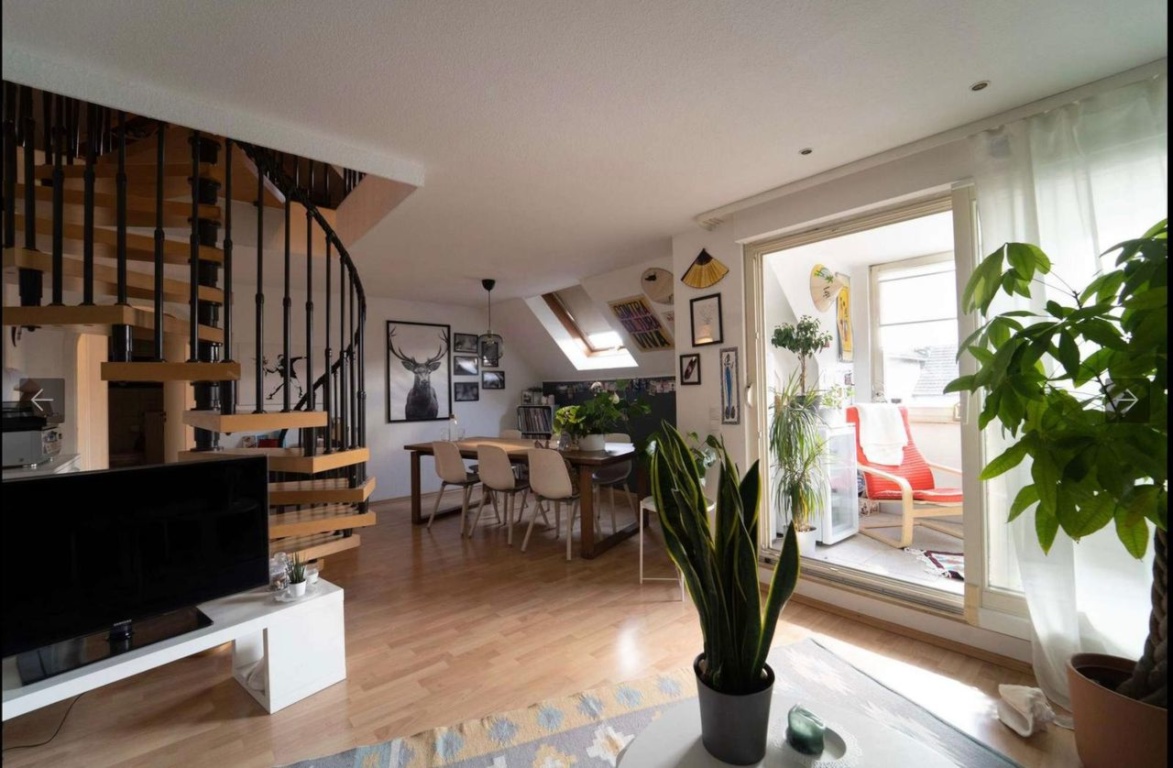 Helle & komplett möblierte Maisonette-Wohnung – Zentrale Toplage (01.03.2026 bis 01.09.2026) – Gartenstraße, 74076 Heilbronn Heilbronn – Vorschaubild 4