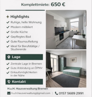 Ad image: Möbliertes WG-Zimmer in der Gastfeldstraße 71 ALLES FRISCH RENOVIERT