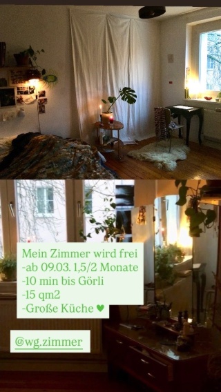 gemütliches Zimmer zur Kurzzeitmiete 09.03.- Ende April