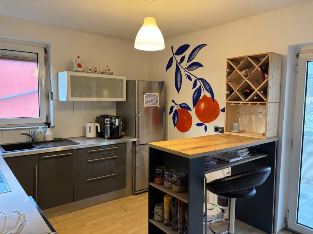 Möblierte 3-Zimmer-Wohnung in Darmstadt zur Zwischenmiete (1–4 Monate) (keine Kaution) // Furnished 3-room apartment in Darmstadt for temporary sublet (1–4 months) (no deposit) – Klappacher Straße, 64285 Darmstadt Bessungen – Vorschaubild 4