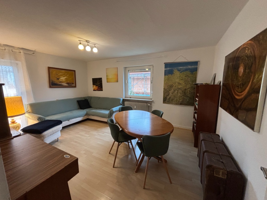 Möblierte 3-Zimmer-Wohnung in Darmstadt zur Zwischenmiete (1–4 Monate) (keine Kaution) // Furnished 3-room apartment in Darmstadt for temporary sublet (1–4 months) (no deposit)