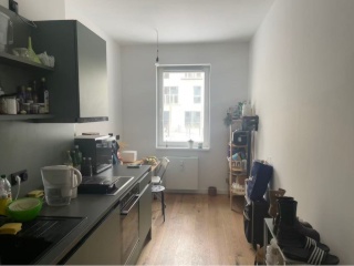 Spacious room with balcony in newly renovated modern flat