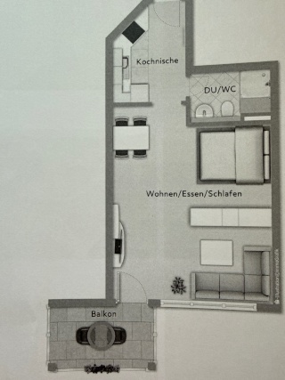 Imagen del anuncio: Gemütliche 1 Zimmer Eigentumswohnung