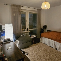Spacious, beautiful room with Balcony in 2-person Flatshare from 15th Mar'26