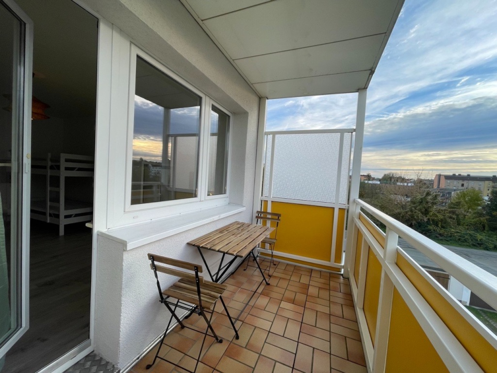 Flatshare Eberswalde 2 Leibnizstraße - Beispiel Balkon