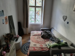 Room (16+6m2) in friendly 5-person Altbau-WG near Prater from end of March