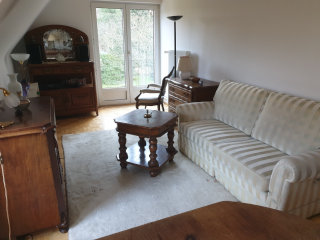 Ad image: 28 Min. bis Hamburg Hbf: Idyllische 2,5-Zi.-Etage am Buchenwald/Billetal - Voll möbliert - S-Bahn-nah - Nur 1 Person - Alles inklusive