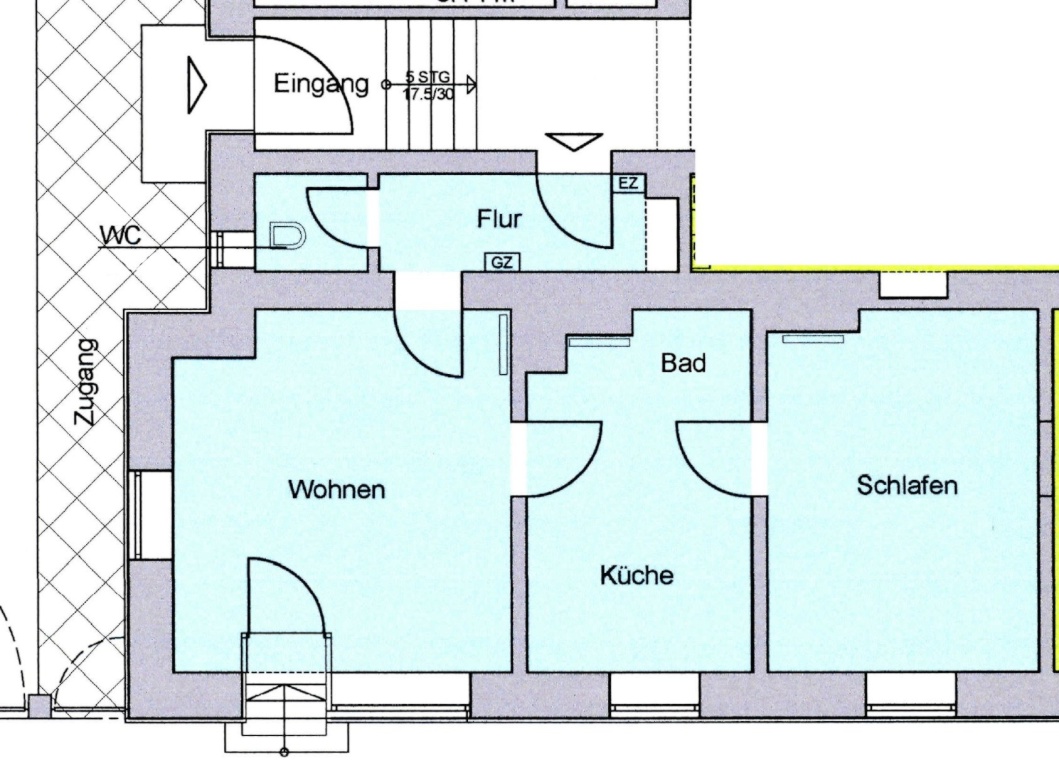 Flat Schwabing Viktor-Scheffel-Straße - Grundriss