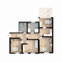 Anzeigenbild: Westerberg WG-Zimmer - 1A Lage – perfekt für Studenten (5 Min. zur Uni & Innenstadt) - Erstbezug & frisch saniert - Studenten Wohnungen