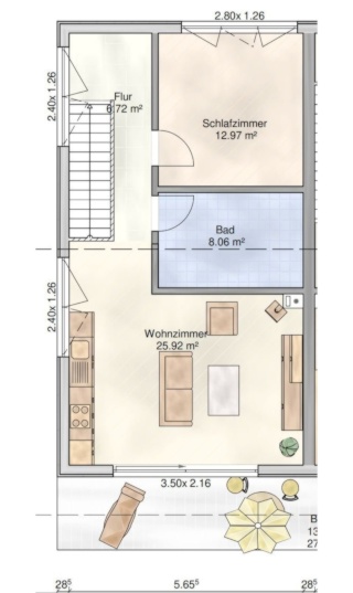 2er Studenten / Arbeiter WG / Ruhige Lage