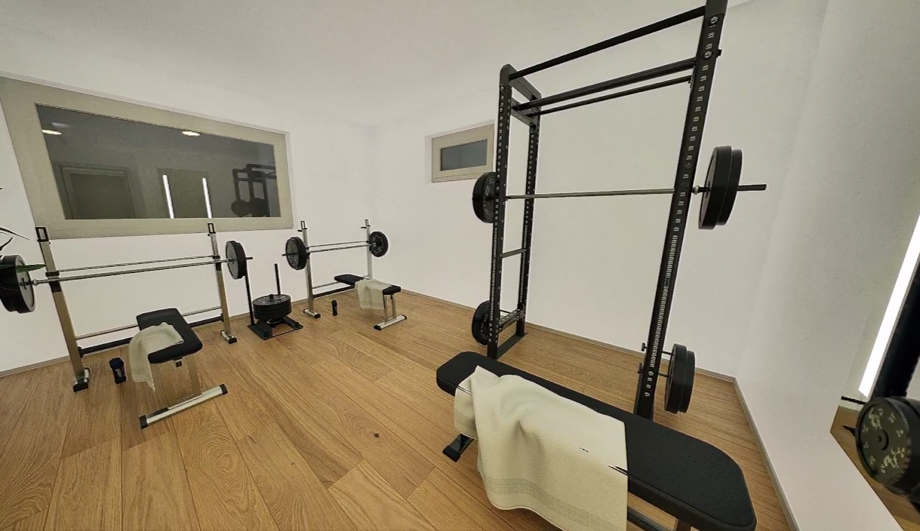 1-Zimmer-Wohnung Aubing-Lochhausen-Langwied Hoheneckstraße 87 - Fitnessraum