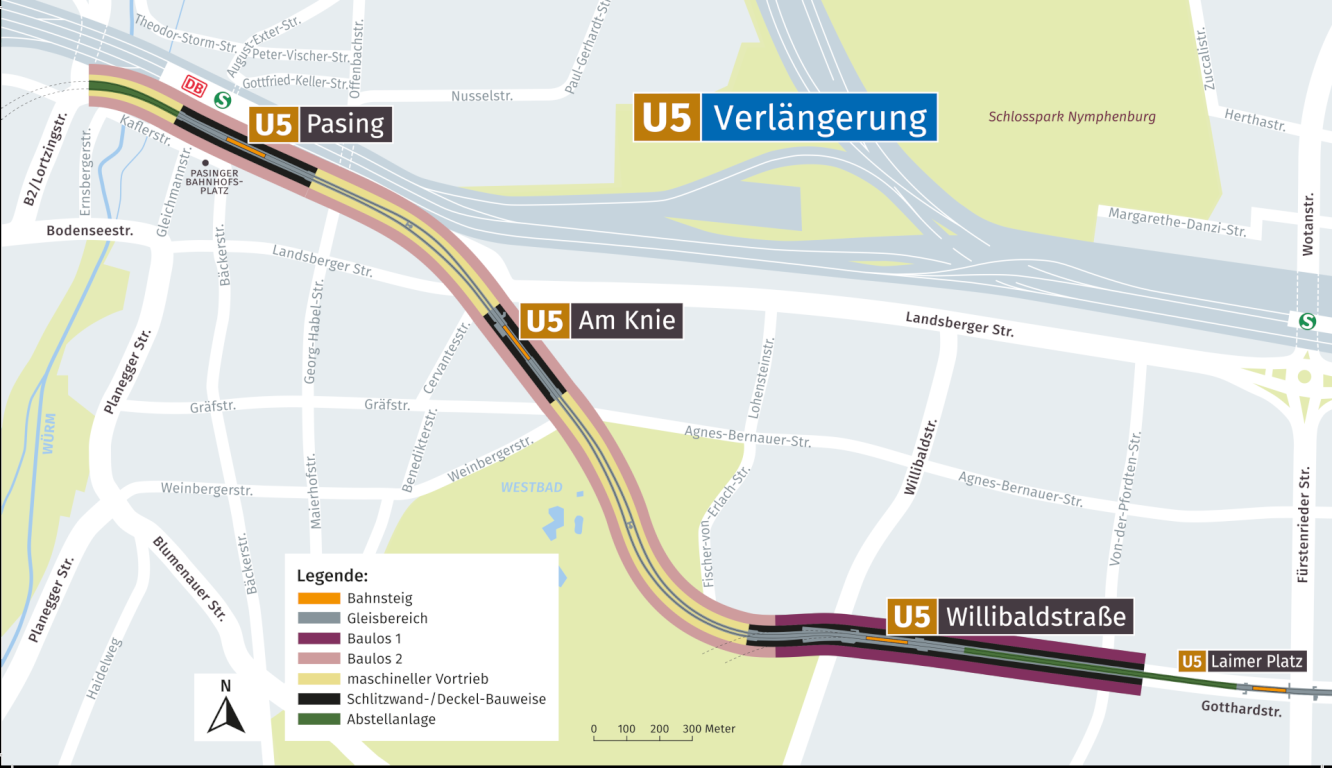 1-Zimmer-Wohnung Aubing-Lochhausen-Langwied Hoheneckstraße 87 - U-Bahn Verlängerung