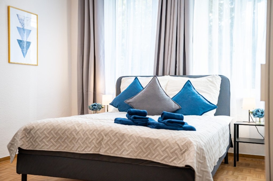 Voll möblierte 1-Zimmer Wohnung für 2 Personen