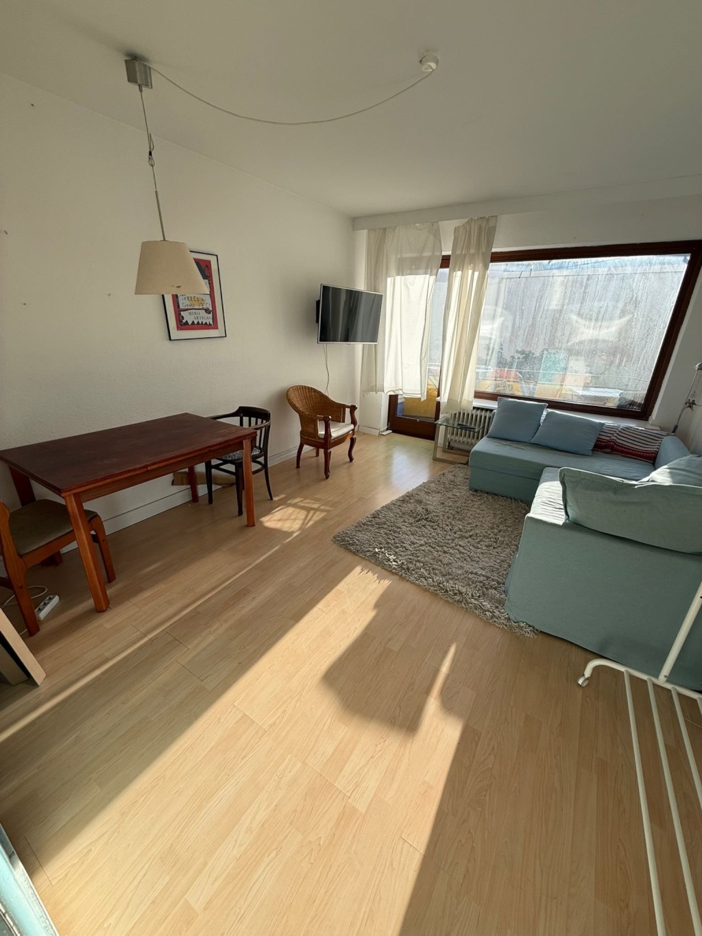 Wohnung Eimsbüttel Kielortallee - Wohnzimmer mit Balkon