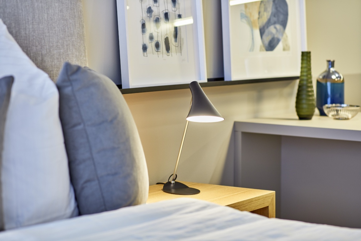 Wunderschönes voll möbliertes 1-Zimmer-Apartment Smart in Stuttgart - ab 6 Monaten Mindestmietdauer – Tunzhoferstr 9-13, 70191 Stuttgart Nord – Vorschaubild 3