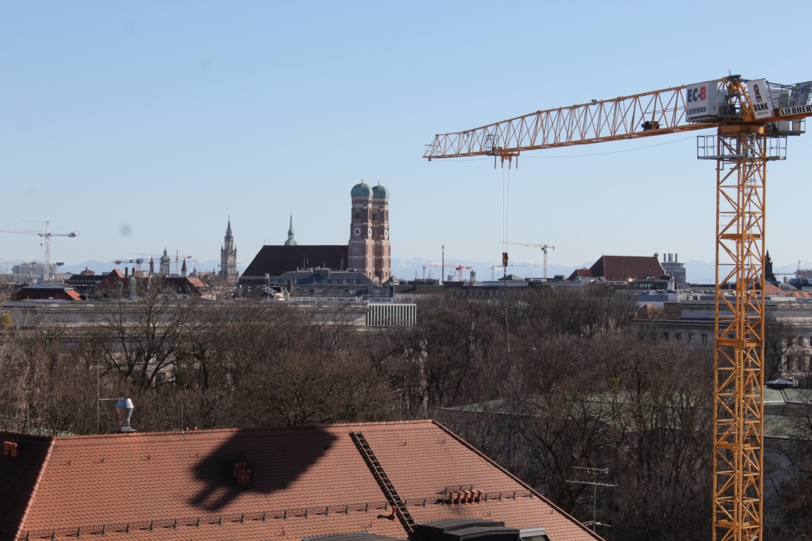 WG-Zimmer Maxvorstadt Gabelsbergerstraße 24 - Ausblick Obergeschoss