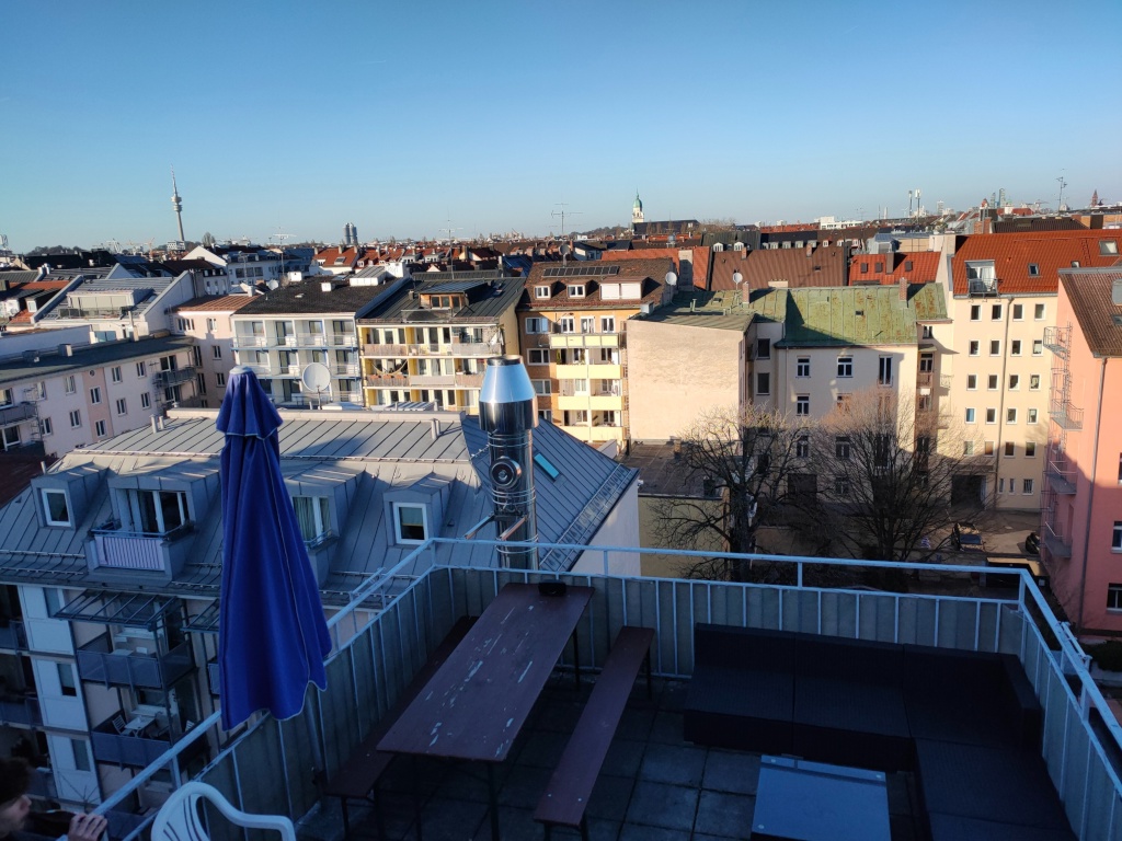 WG-Zimmer Maxvorstadt Gabelsbergerstraße 24 - Dachterrasse