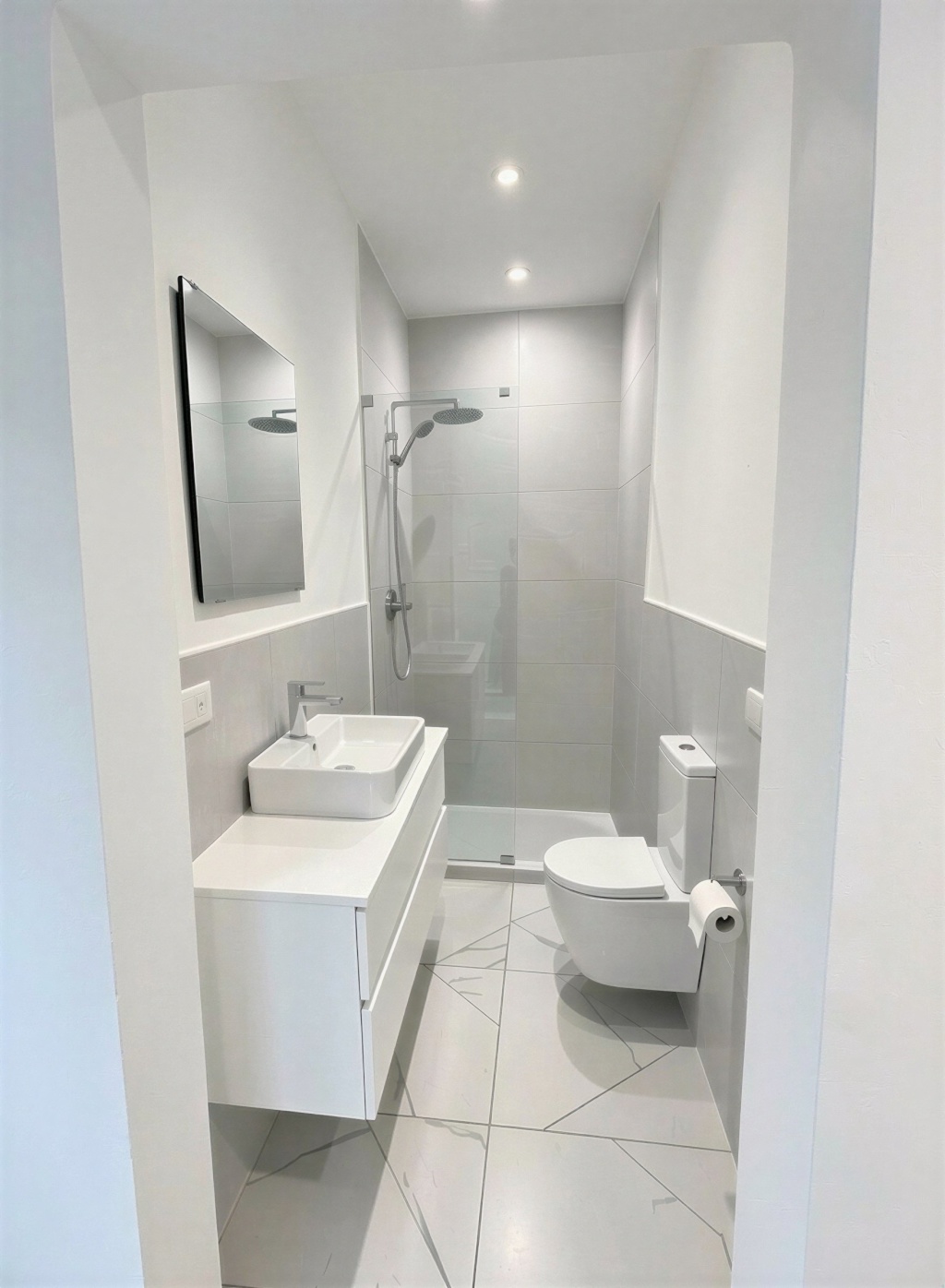 WG-Zimmer Westerberg Friedrichstraße 8 - Visualisierung Badezimmer