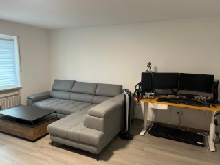 Imagen del anuncio: Möblierte 2-Zimmer-Wohnung mit Loggia & Home-Office nähe S-Bahn