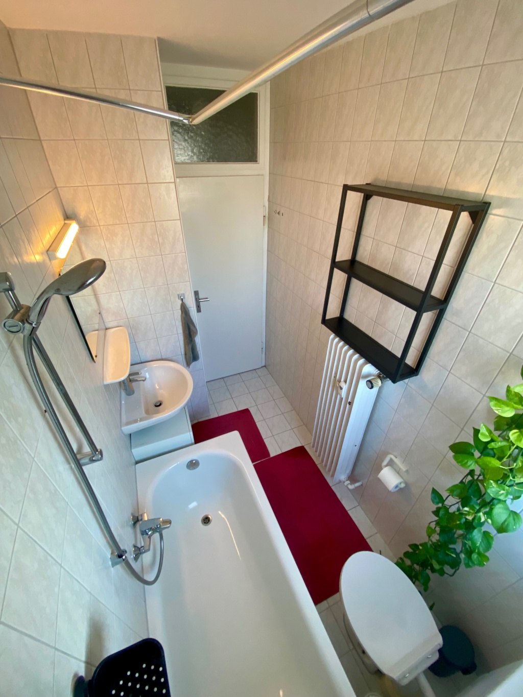 Möblierte 1-Zimmer-Wohnung mit 2 Balkonen zur Untermiete im Herzen Mannheims – 68161 Mannheim Quadrate – Vorschaubild 7