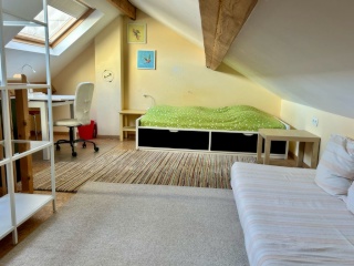 Ad image: Bright roofing room in detached house