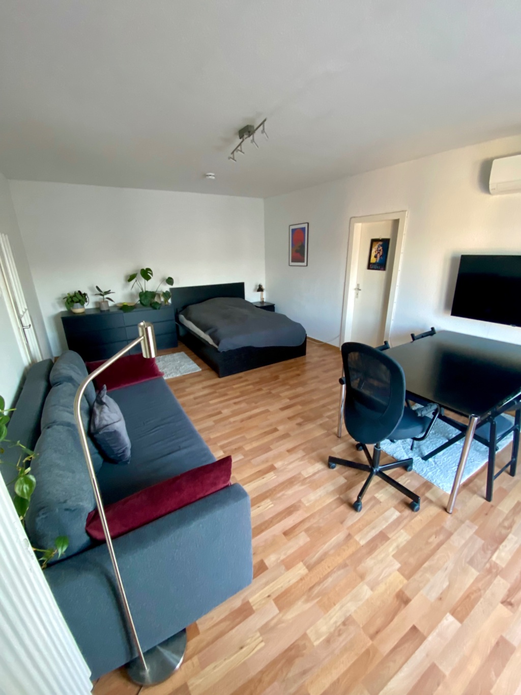 Möblierte 1-Zimmer-Wohnung mit 2 Balkonen zur Untermiete im Herzen Mannheims – 68161 Mannheim Quadrate – Vorschaubild 10