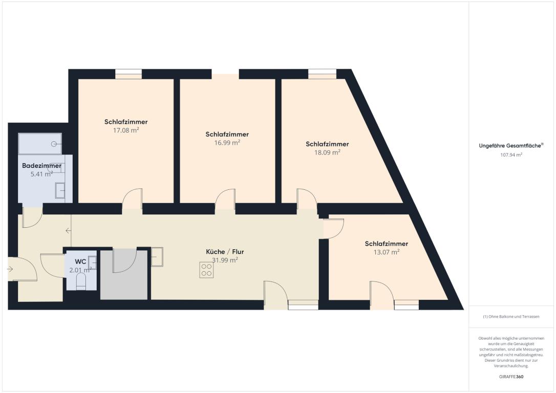 Möbliertes all-in WG-Zimmer ideal für Studierende und Azubis | Shared Bude – Gummersbacher Straße 31b, 50679 Köln Deutz – Vorschaubild 16