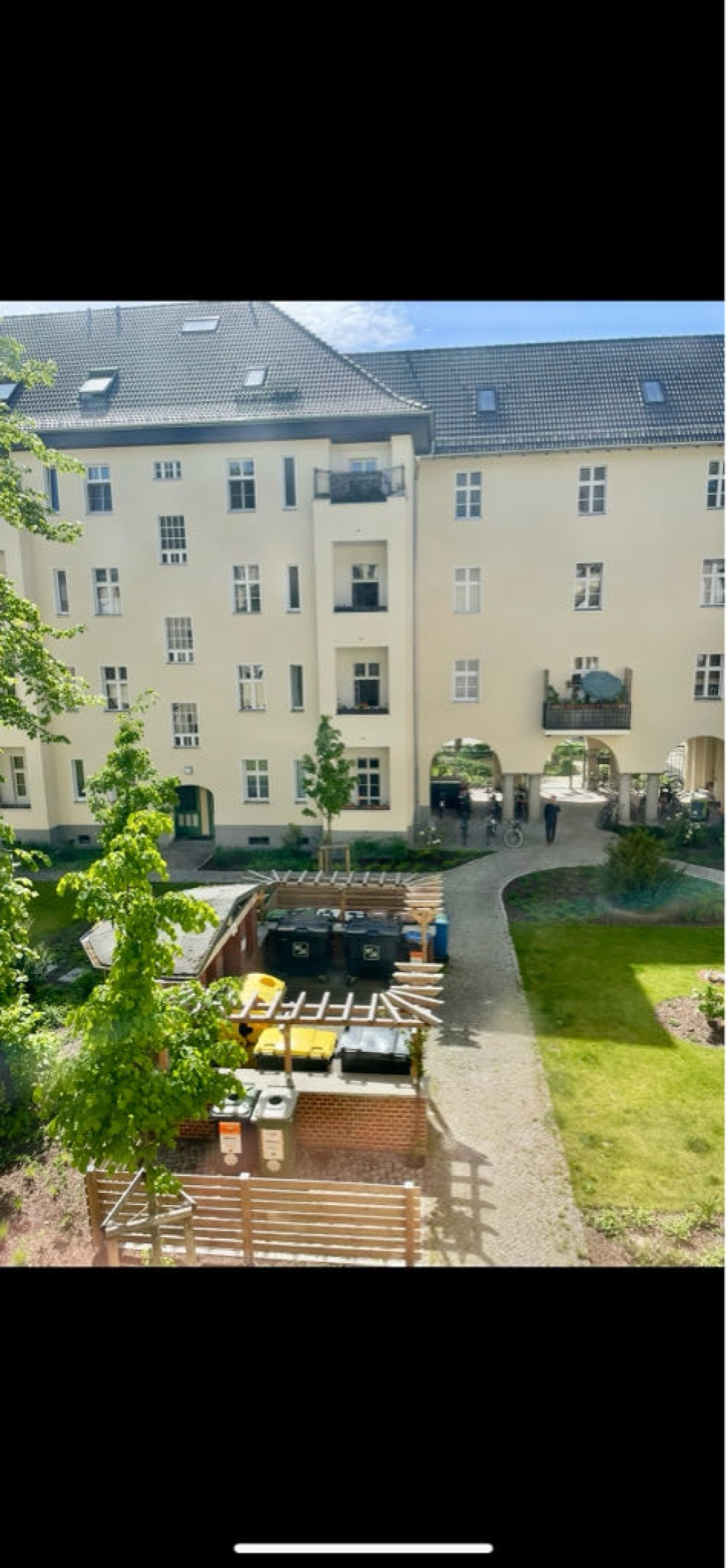 Wohnung Wedding Genter Straße 43 - Innenhof