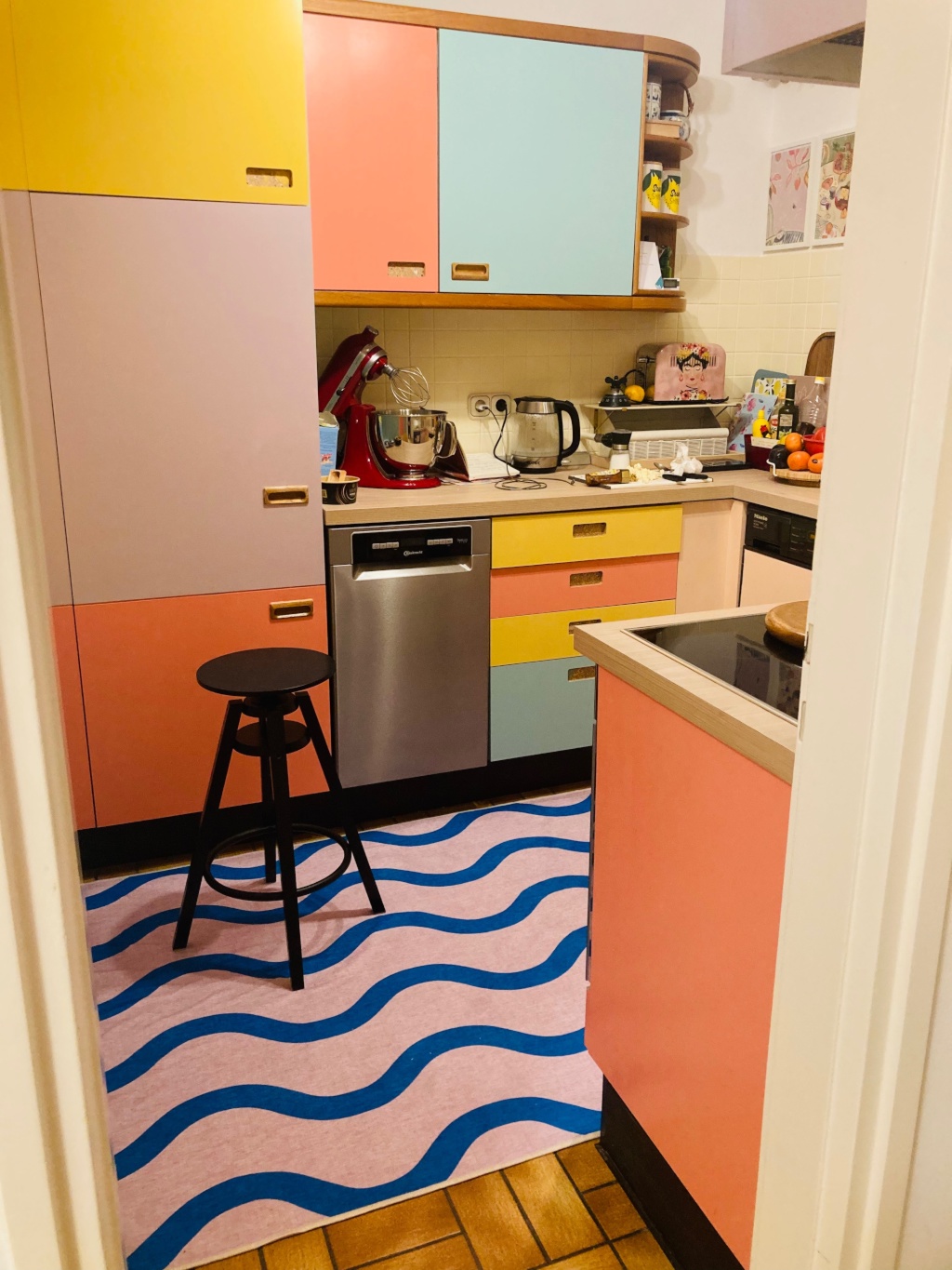 Apartamento Bogenhausen Beblostraße 12 - Die bunte Küche
