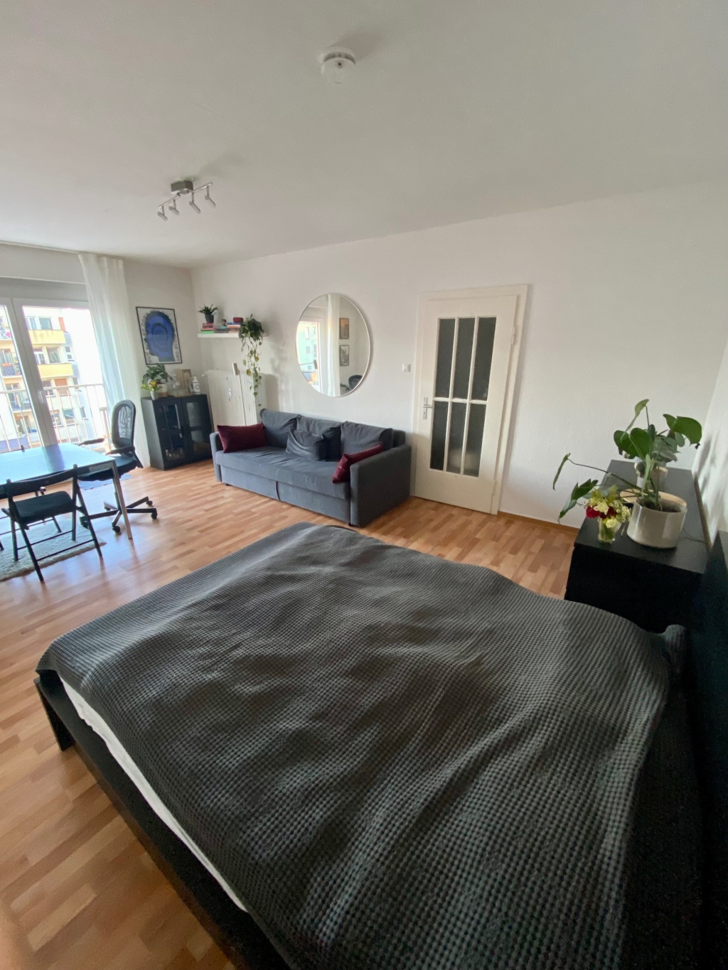 Möblierte 1-Zimmer-Wohnung mit 2 Balkonen zur Untermiete im Herzen Mannheims – 68161 Mannheim Quadrate – Vorschaubild 9
